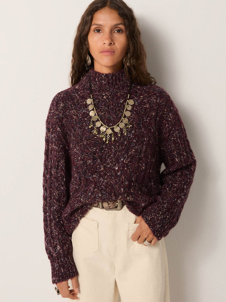 Bobby Sweater In Grape