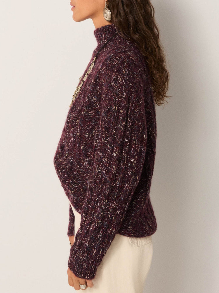 Bobby Sweater In Grape