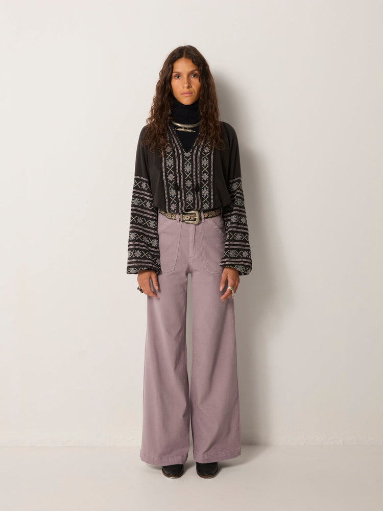 Clyde Trousers In Lilac