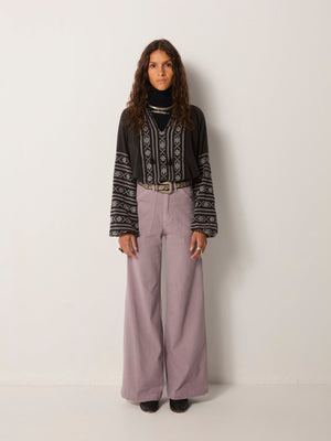 Clyde Trousers In Lilac