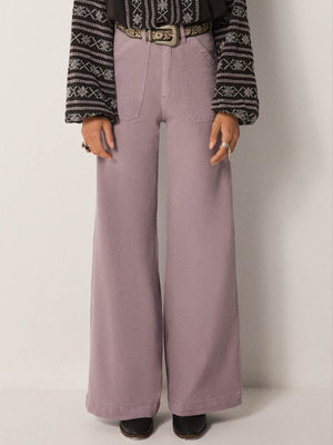 Clyde Trousers In Lilac