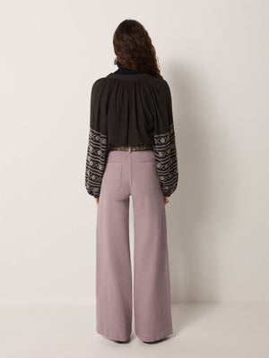 Clyde Trousers In Lilac