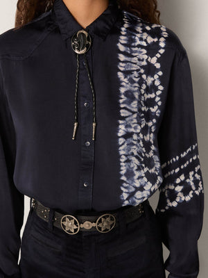 Elizabeth Blouse In Blue Depths
