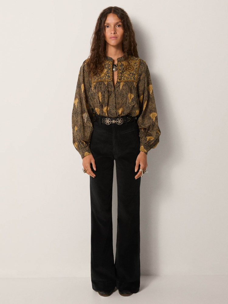 Triana Blouse In Avocado