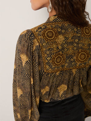 Triana Blouse In Avocado