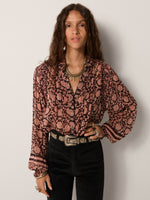 Mia Blouse In Warhol