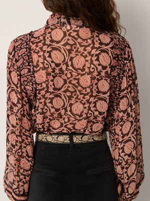 Mia Blouse In Warhol