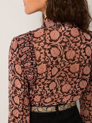 Mia Blouse In Warhol