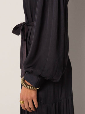 Nisha Dress In Obsidian Blue