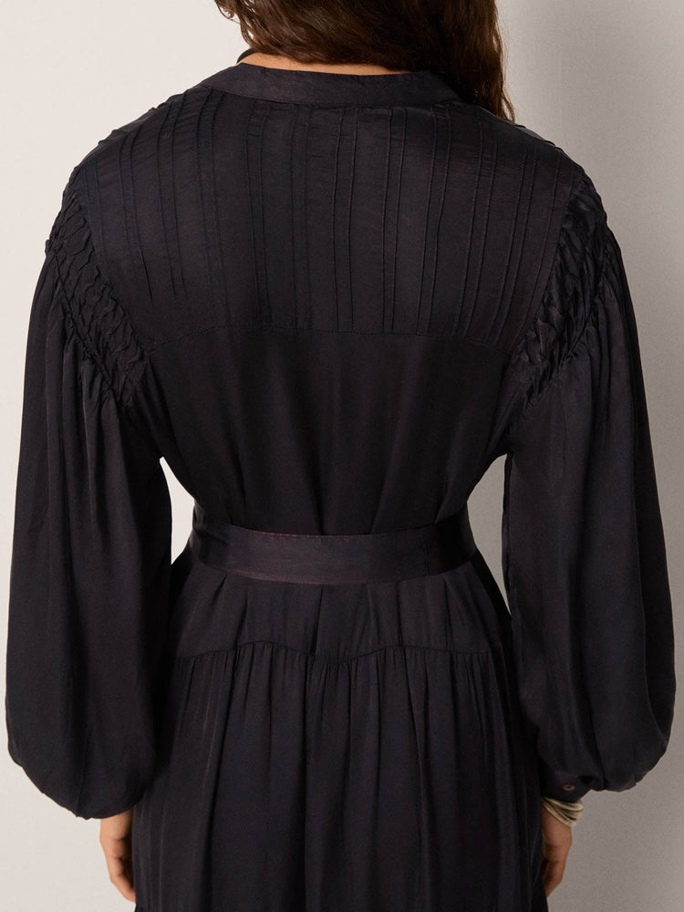 Nisha Dress In Obsidian Blue