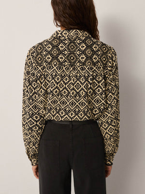Amrit Blouse In Vanilla Ice