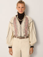 Virginia Blouse In Ecru