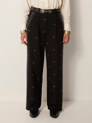 Diego Trousers In Charro Black