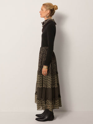 Vina Skirt In Black Sheep