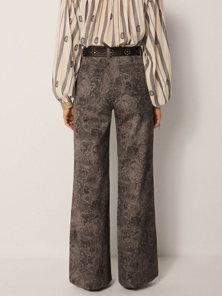 Iris Trousers In Cool Gray