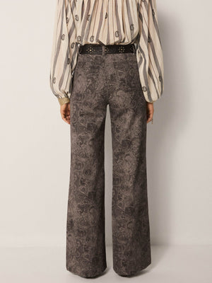 Iris Trousers In Cool Gray