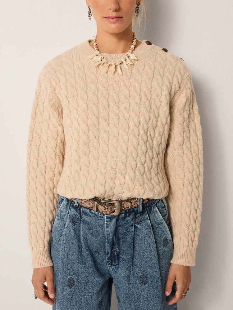 Filippa Sweater In Sabbia