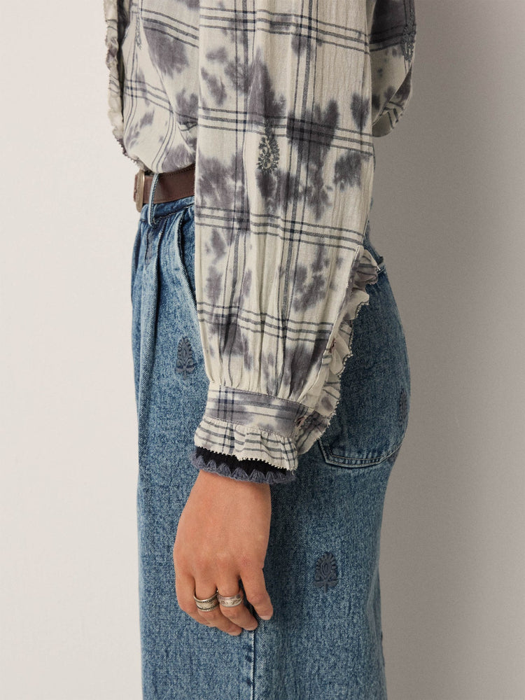 Consu Blouse In Misty Blue