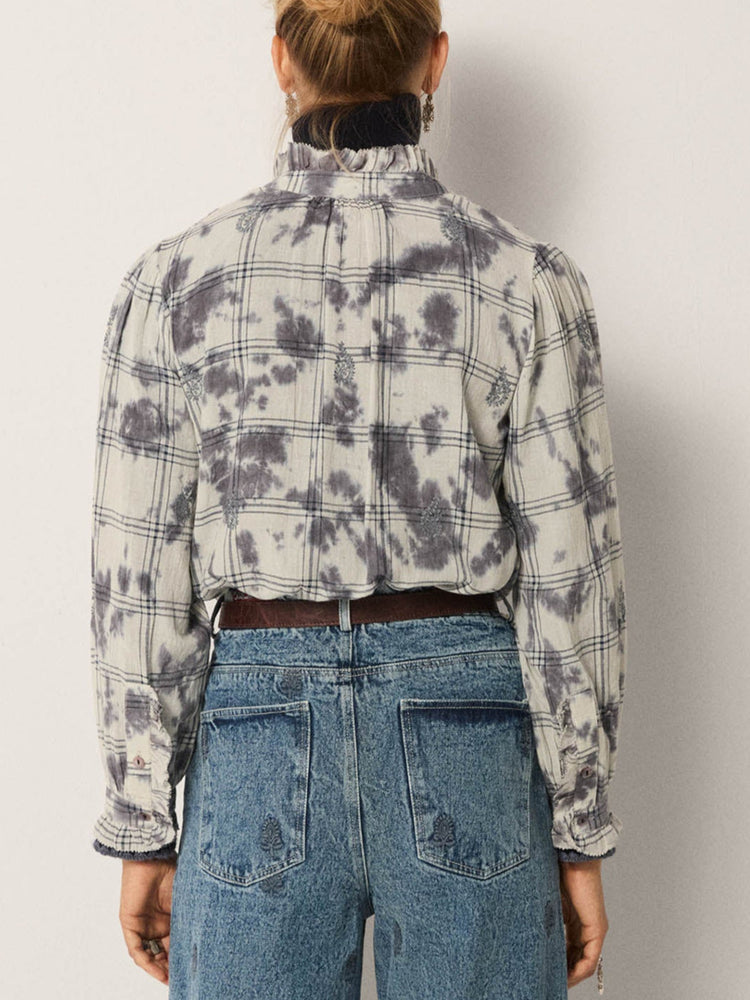 Consu Blouse In Misty Blue