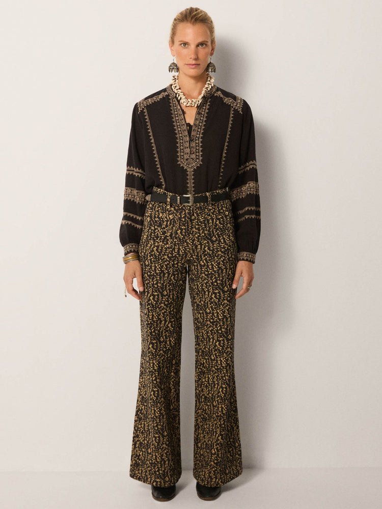 Cala Trousers In Black Sheep