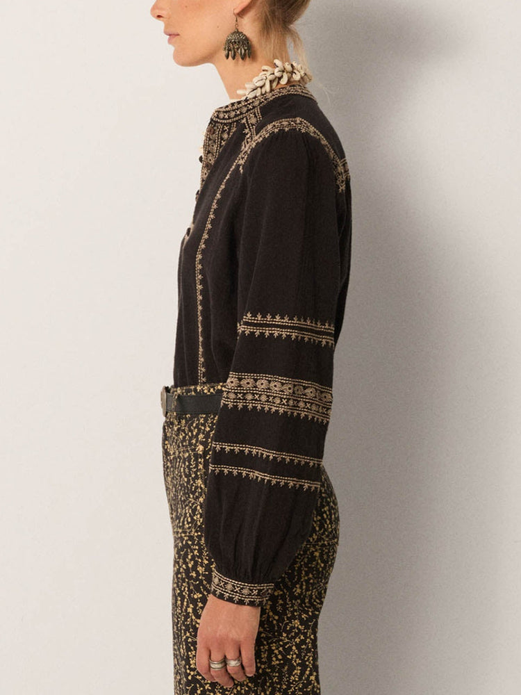 Renato Blouse In Midnight