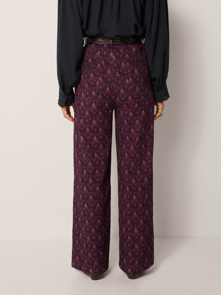 Paco Trousers In Purple Rain