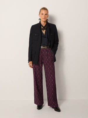 Paco Trousers In Purple Rain