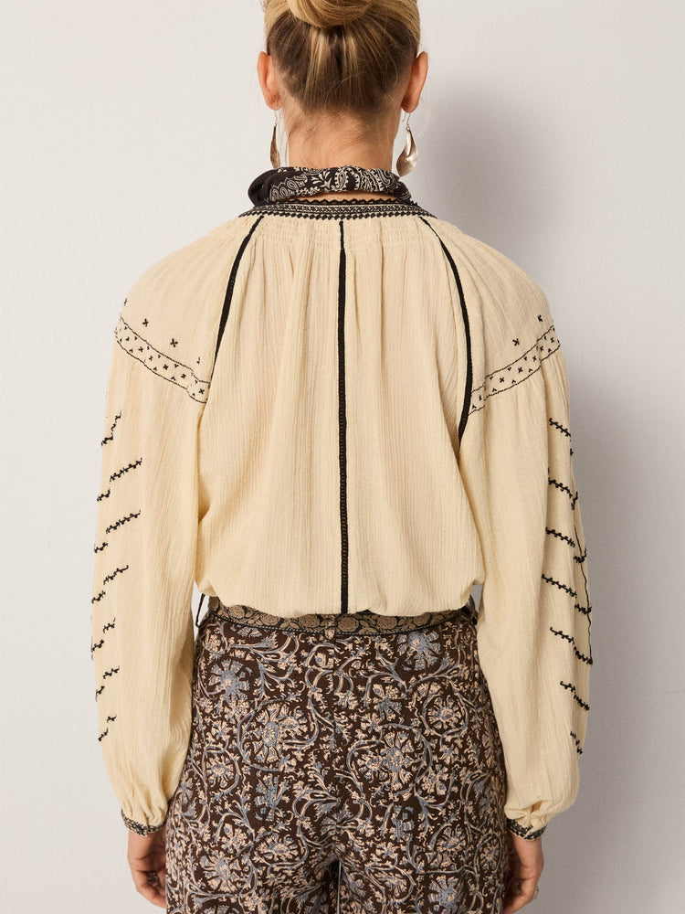 Ringo Blouse In Ivory