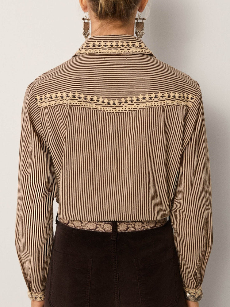 Bebo Blouse In Tobacco