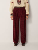 Paco Trousers In Bordeaux