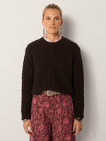 Filippa Sweater In Marron