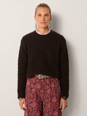 Filippa Sweater In Marron