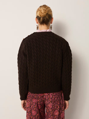 Filippa Sweater In Marron