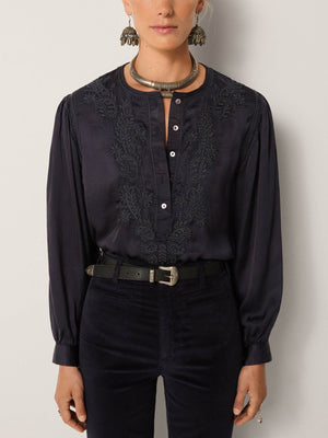 Clotilde Blouse In Azure