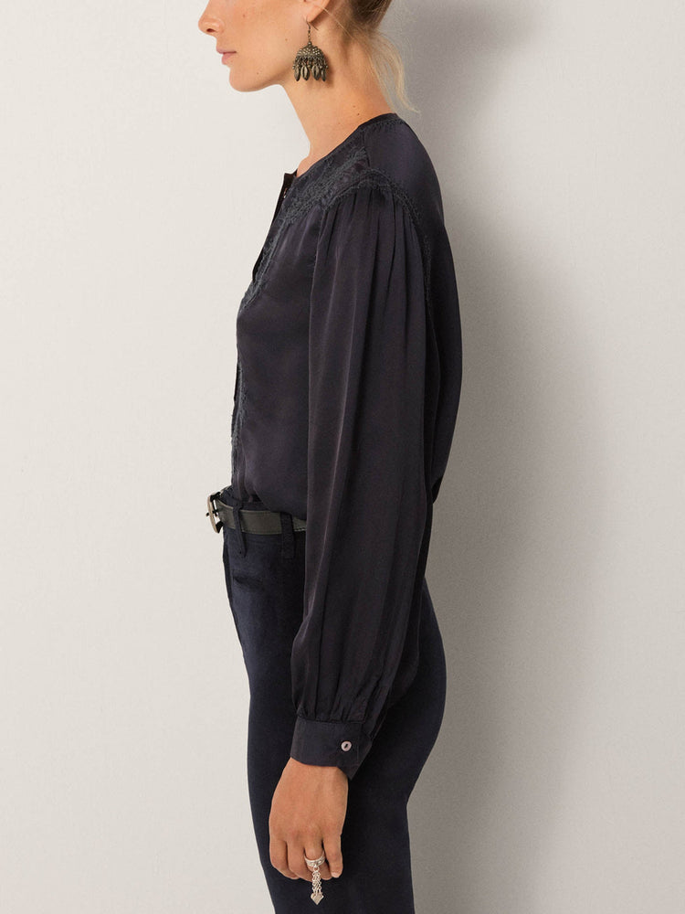 Clotilde Blouse In Azure