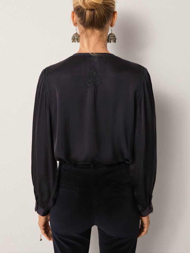 Clotilde Blouse In Azure