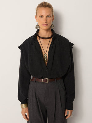 Capucine Blouse In Ash