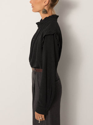 Capucine Blouse In Ash