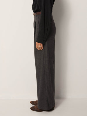Charles Trousers In Onyx Black