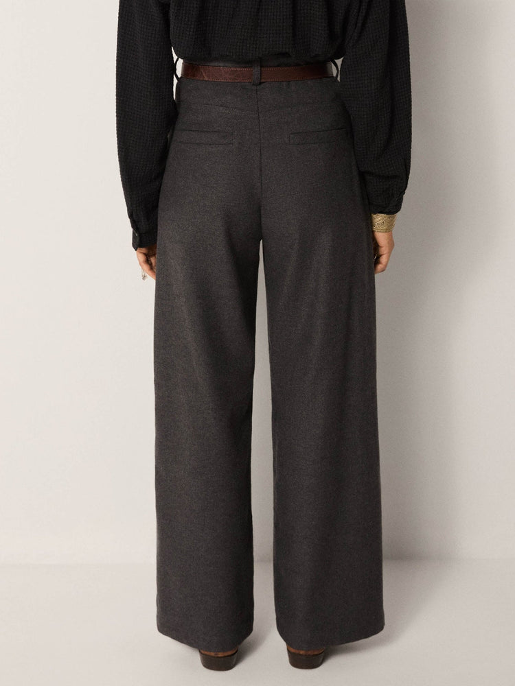Charles Trousers In Onyx Black