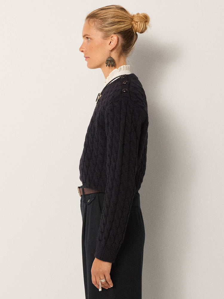 Filippa Sweater In Marine