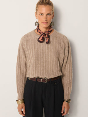 Nina Sweater In Ivory