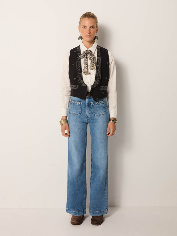 Giuletta Trousers In Nero