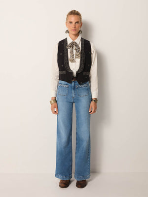 Giuletta Trousers In Nero