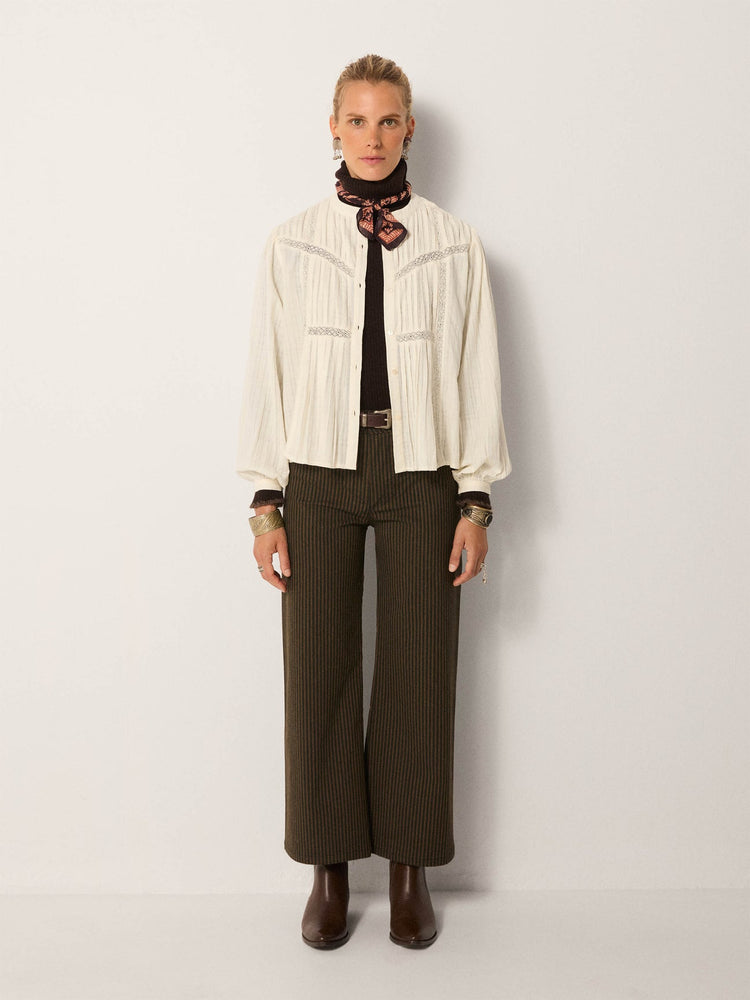 Sienna Blouse In Meringue