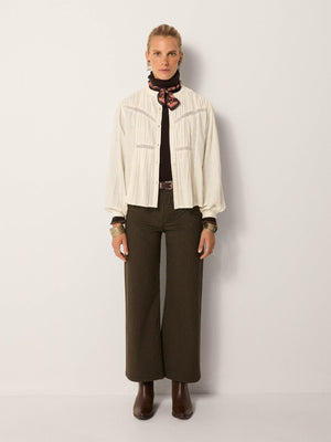 Sienna Blouse In Meringue