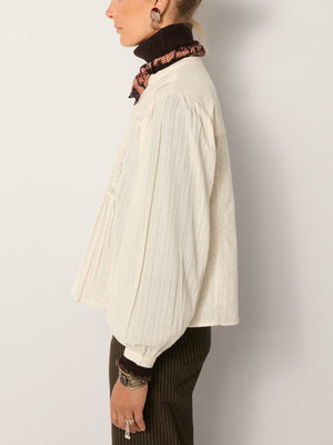 Sienna Blouse In Meringue
