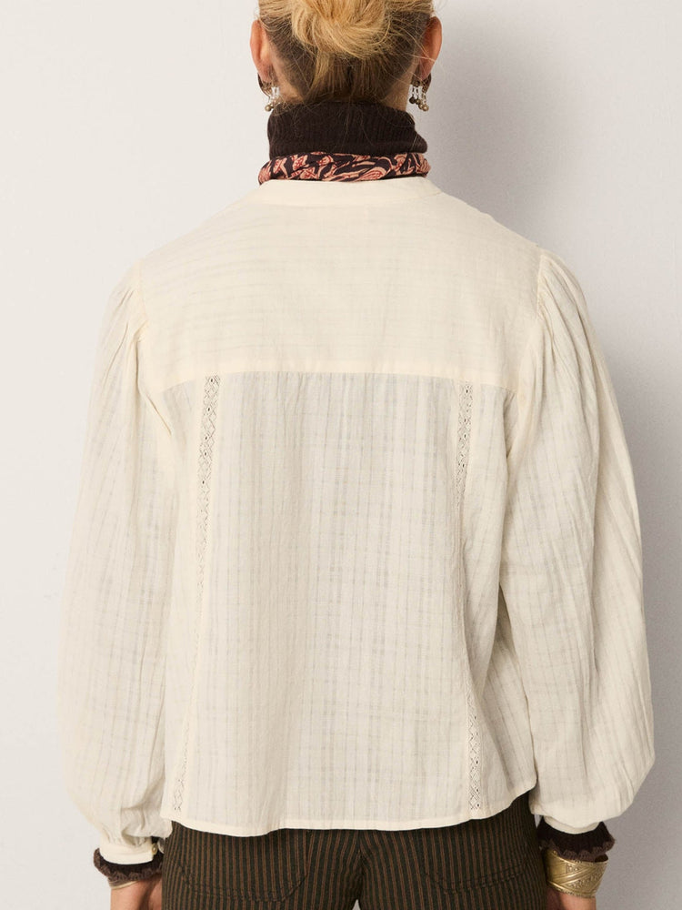 Sienna Blouse In Meringue