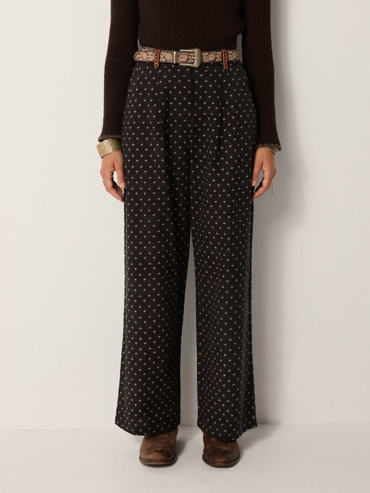 Diega Trousers In Black Coffee