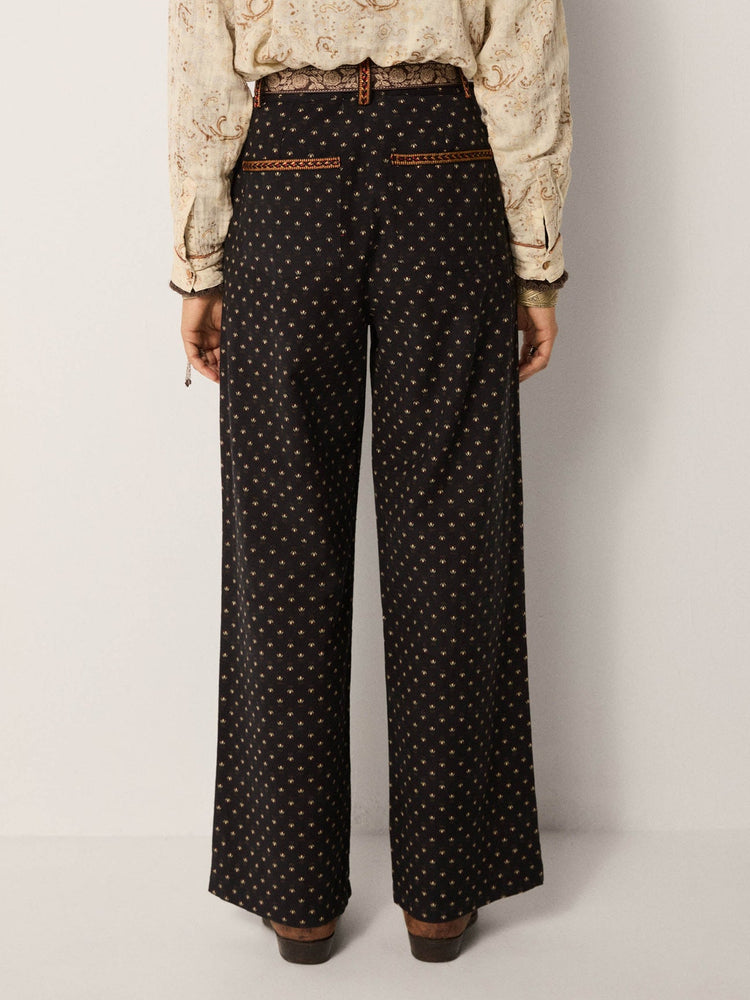 Diega Trousers In Black Coffee